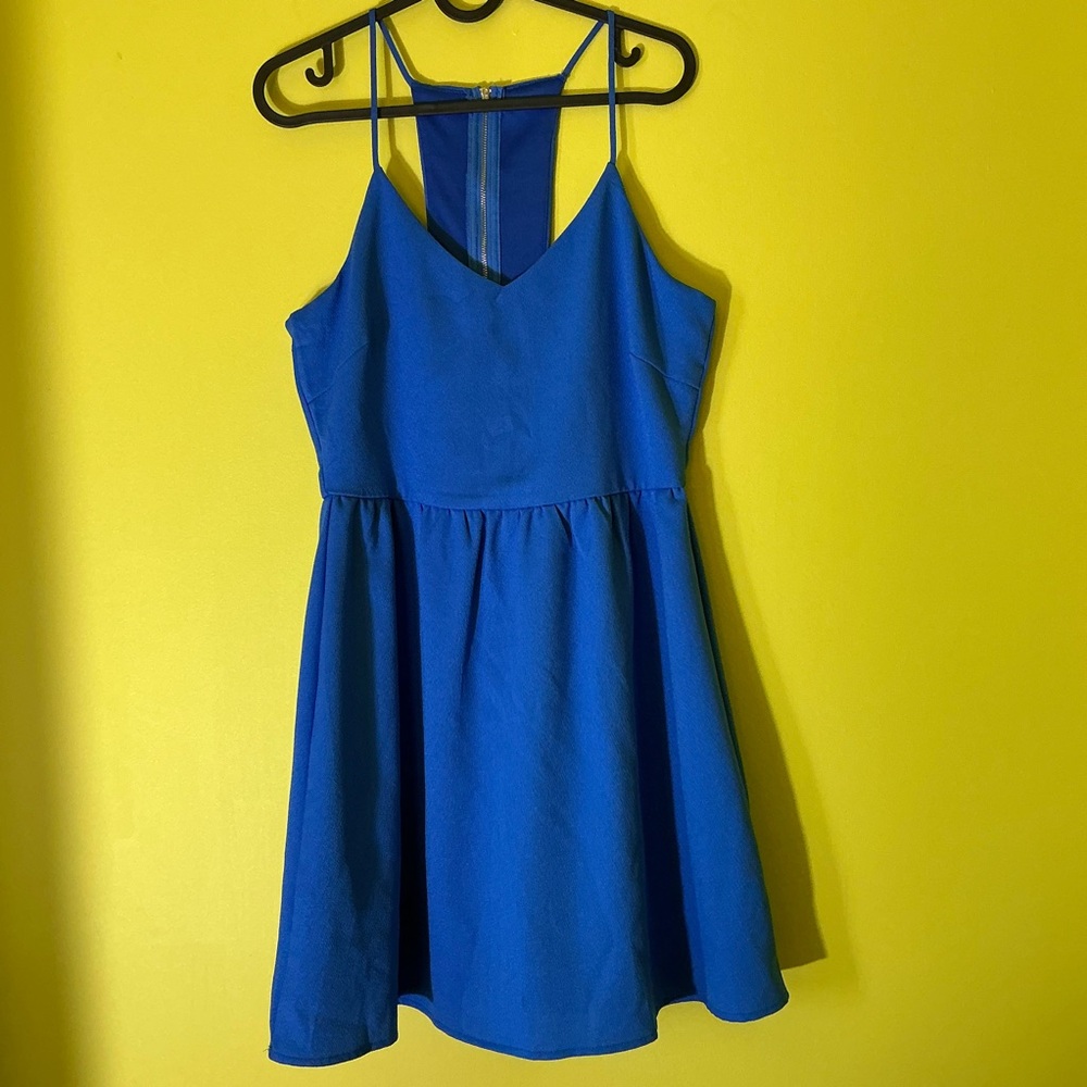 Fabrik Boutique Blue Mini Dress!
